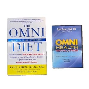 The Omni Diet Book & Omni Health Revolution DVD By Tana Amen Change Your Life